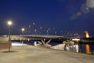 Baakenhafenbrug in Hamburg