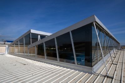 Verbouwing van een industriecomplex 